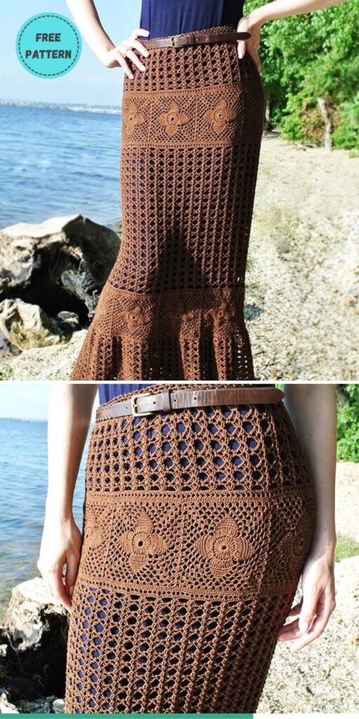 22 Free Crochet Cover Up Patterns For Summer PIN POSTER 11