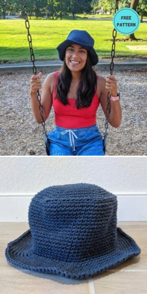 22 Free Crochet Summer Hats To Make This Year PIN POSTER 21