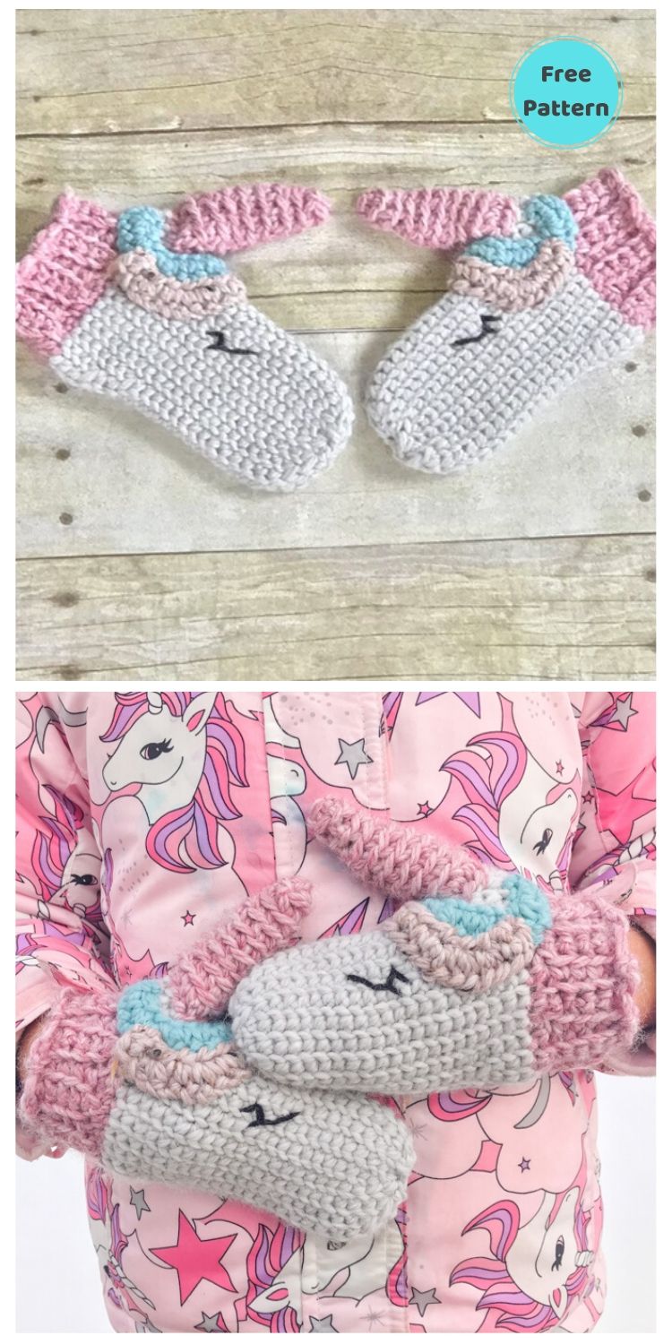 22 Free Unicorn Crochet Patterns You'll Love PIN POSTER 1