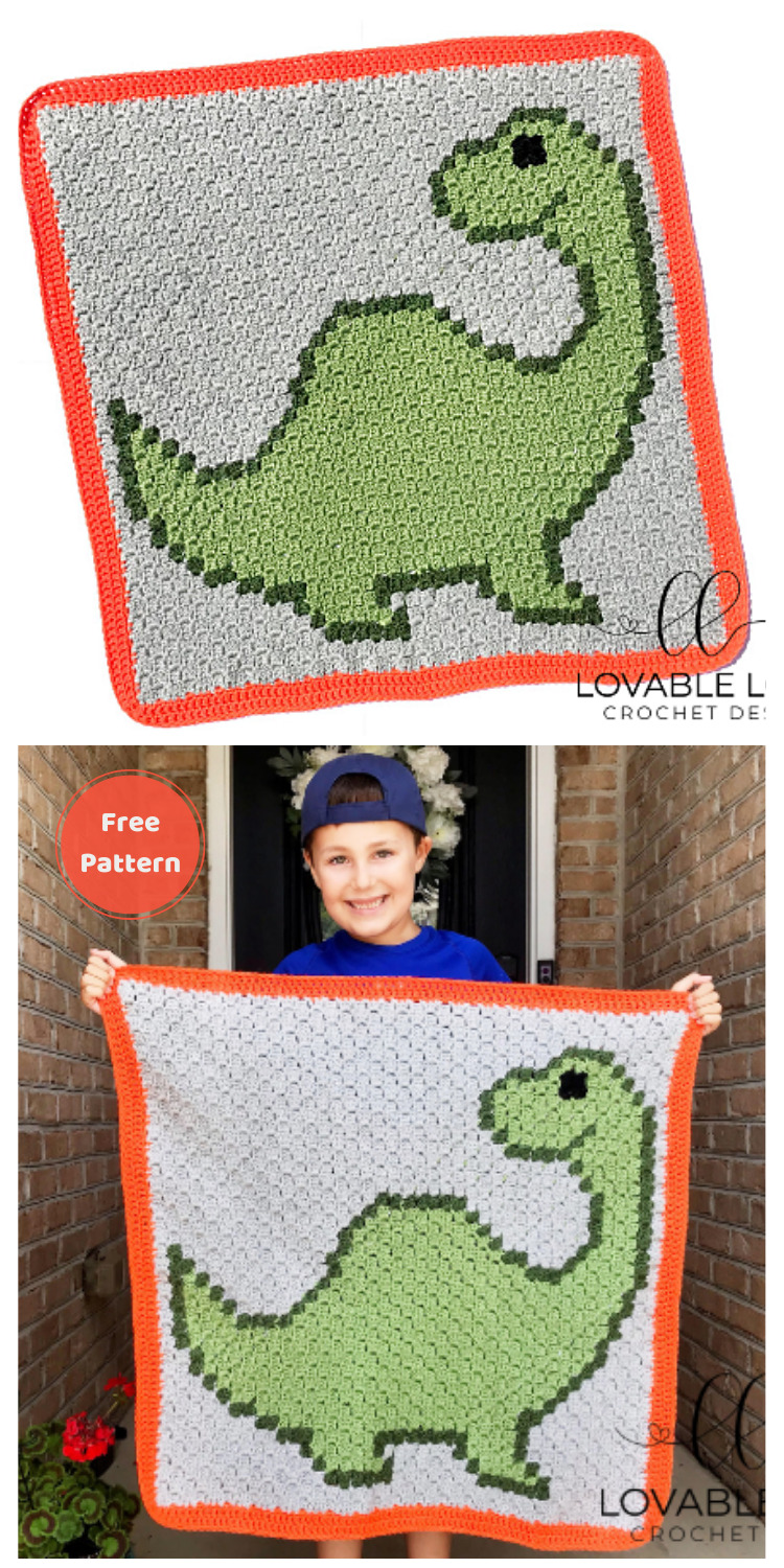 13 Free Dinosaur Crochet Patterns For Your Kids The Yarn Crew