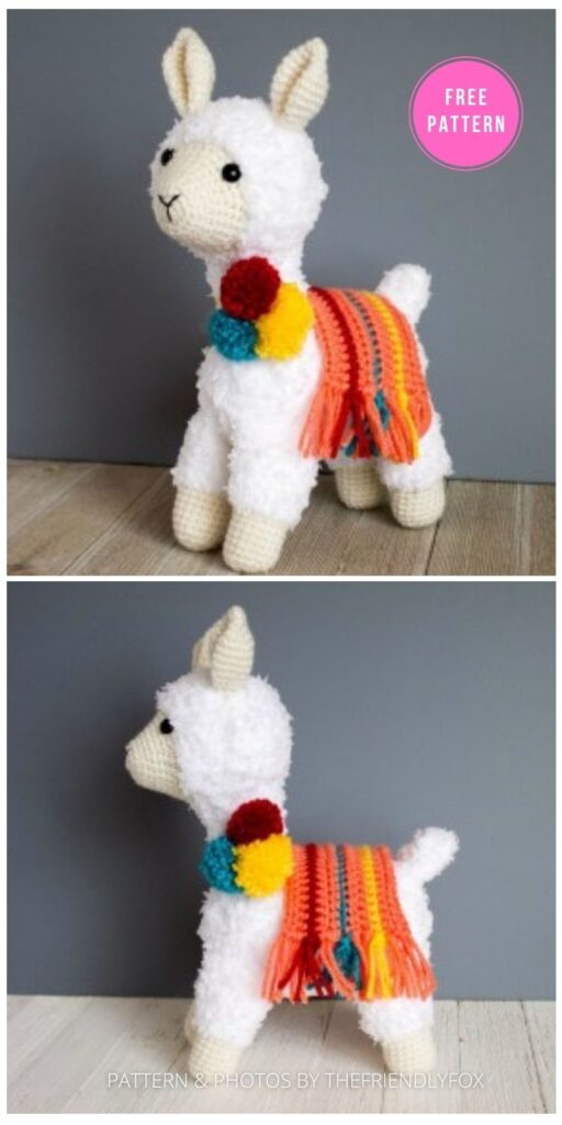 Crochet Llama Pattern - FREE LLAMA AMIGURUMI CROCHET PATTERNS