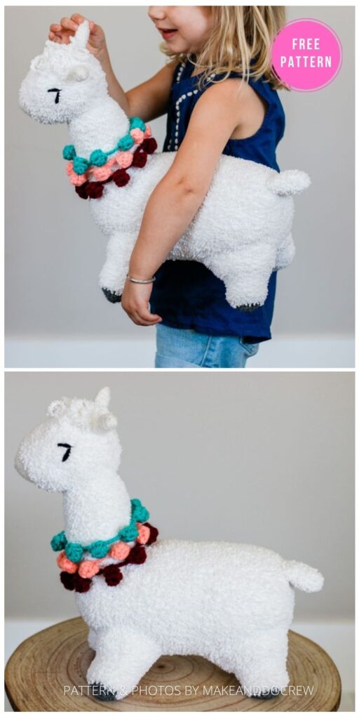 Super Soft Crochet Alpaca (or Llama!) Toy - FREE LLAMA AMIGURUMI CROCHET PATTERNS