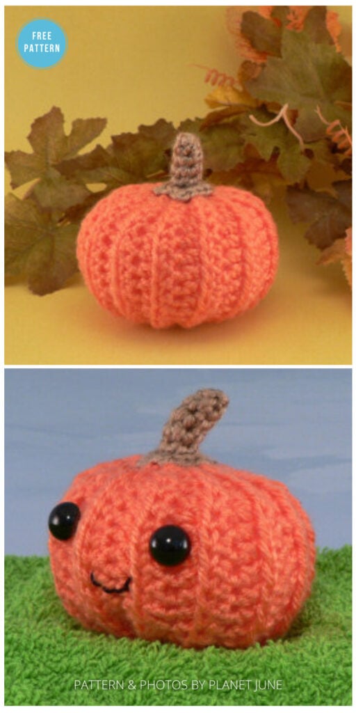 Easy Crochet Pumpkin Pattern - 18 Free Farmhouse Crochet Pumpkin Patterns