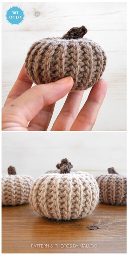 How to Make Adorable Crochet Pumpkins that Look Knit - 18 Free Farmhouse Crochet Pumpkin Patterns