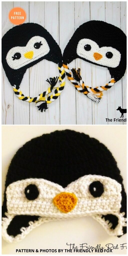 Free Penguin Crochet Hat Pattern - 10 Free Crochet Penguin Patterns for Kids & Babies