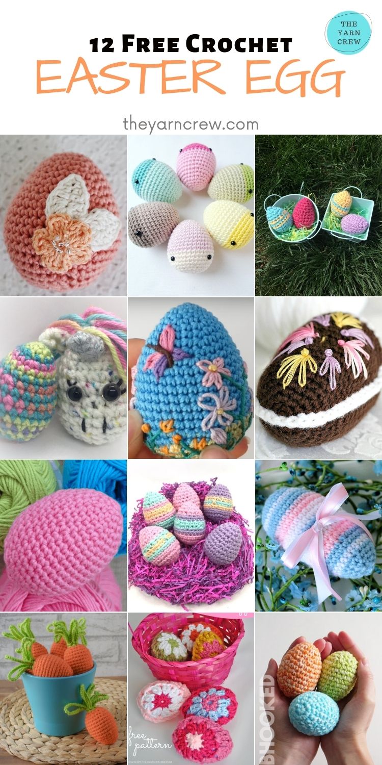12 Free Easter Egg Crochet Patterns The Yarn Crew