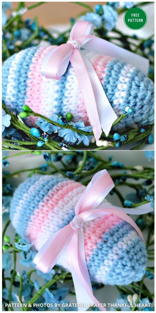 Crochet Easter Egg - 12 Free Easter Egg Crochet Patterns