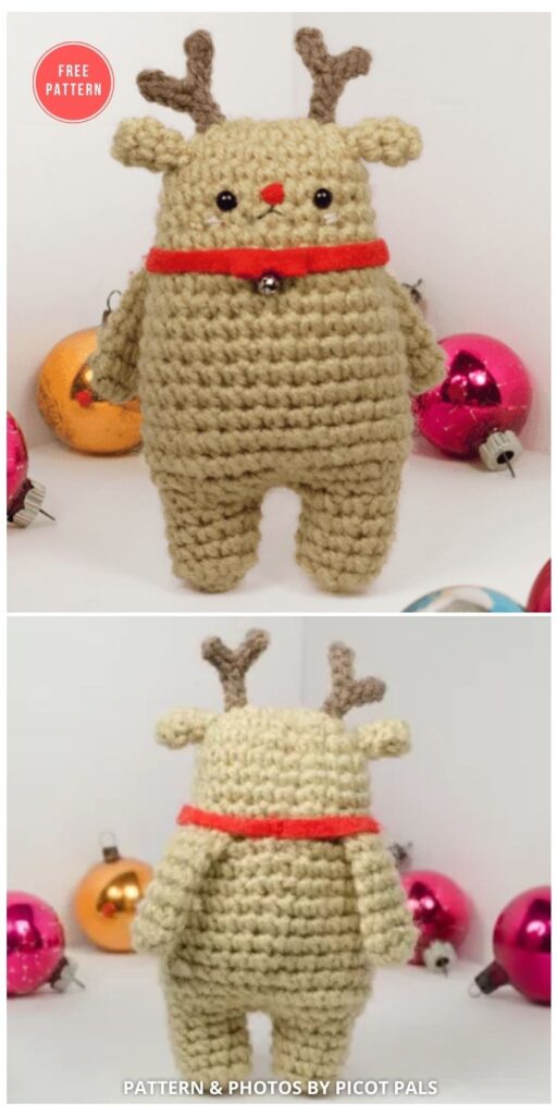Crochet Reindeer - 11 Free Amigurumi Reindeer Toy Patterns