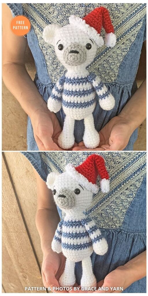 Free Crochet Polar Bear Pattern - 11 Free Polar Bear Amigurumi Toy Patterns