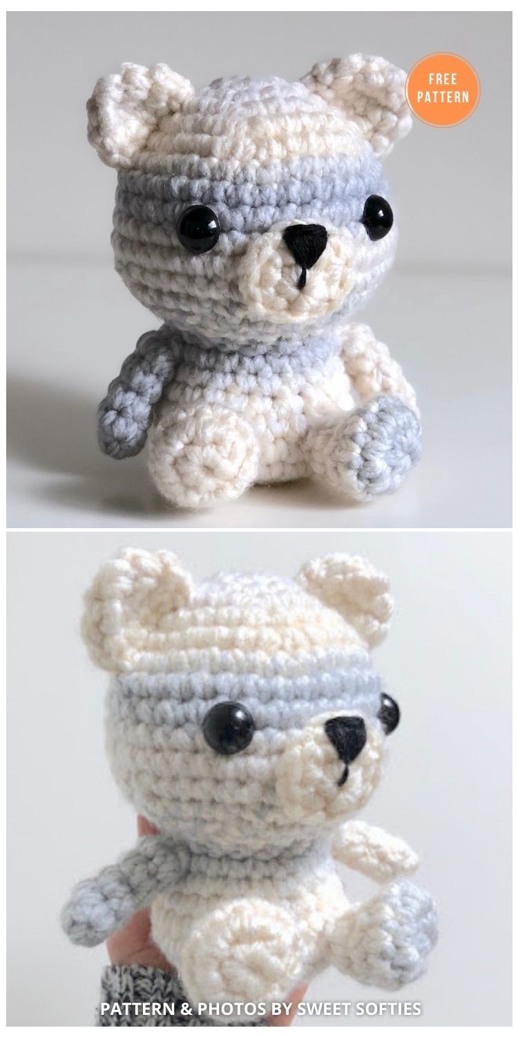 Peyton The Polar Bear - 11 Free Polar Bear Amigurumi Toy Patterns