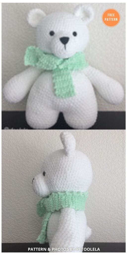 Polar Bear - 11 Free Polar Bear Amigurumi Toy Patterns (1)
