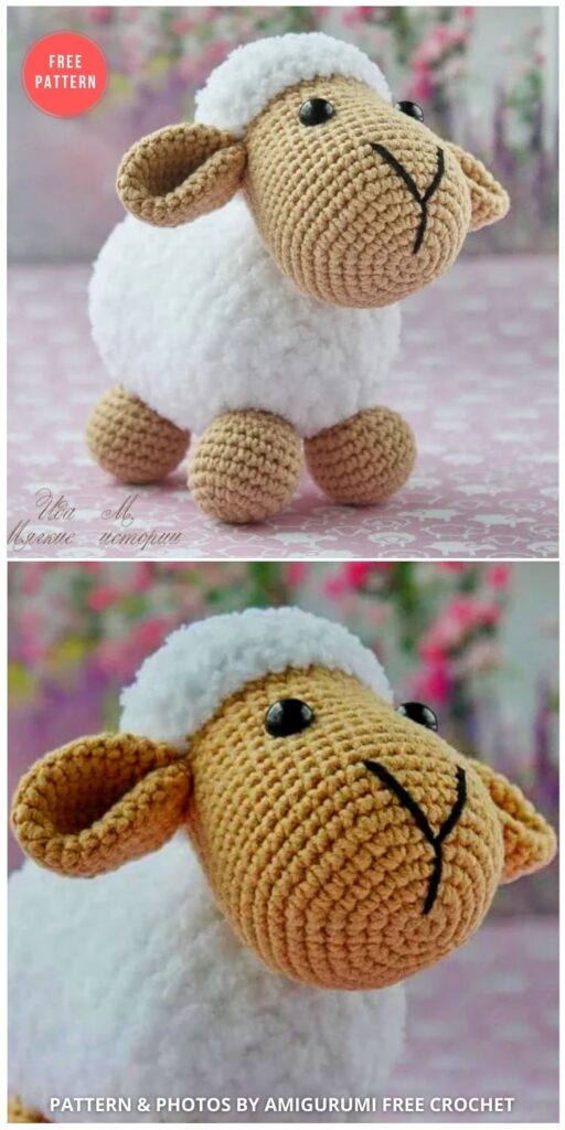 Amigurumi Sheep Free Pattern - 13 Free Easter Spring Lamb Crochet Patterns