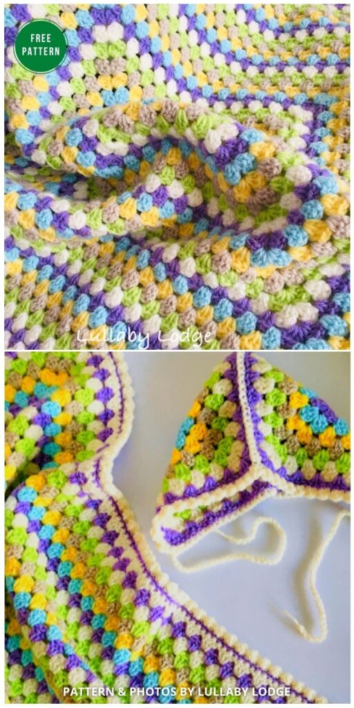 Easter Baby Blanket & Bonnet - 12 Gorgeous Free Easter Blanket Crochet Patterns