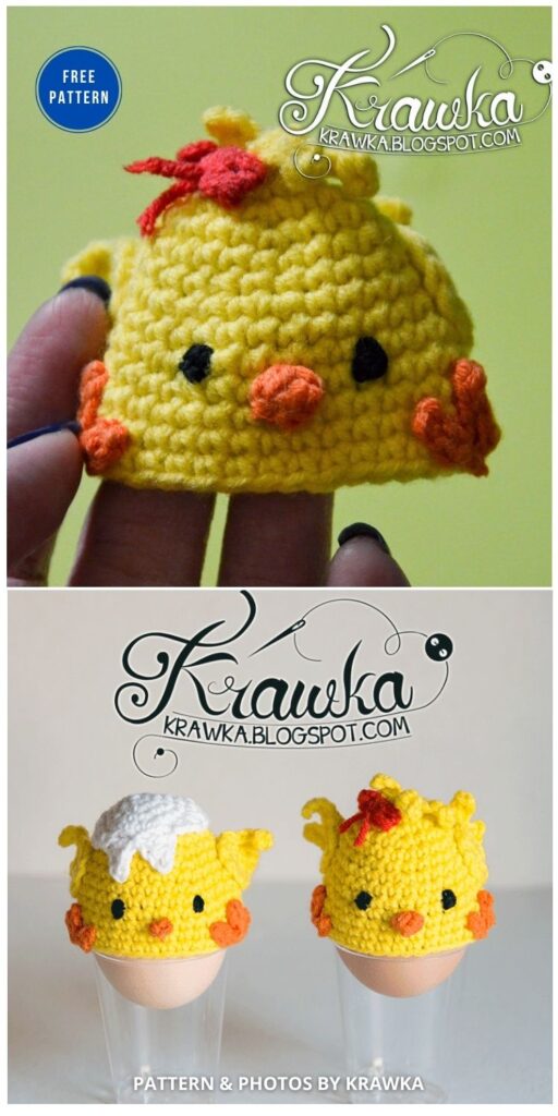 Easter Egg - Chicks - 12 Easy Easter Egg Warmer Crochet Patterns