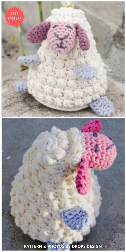 Easter Lamb - 13 Free Easter Spring Lamb Crochet Patterns