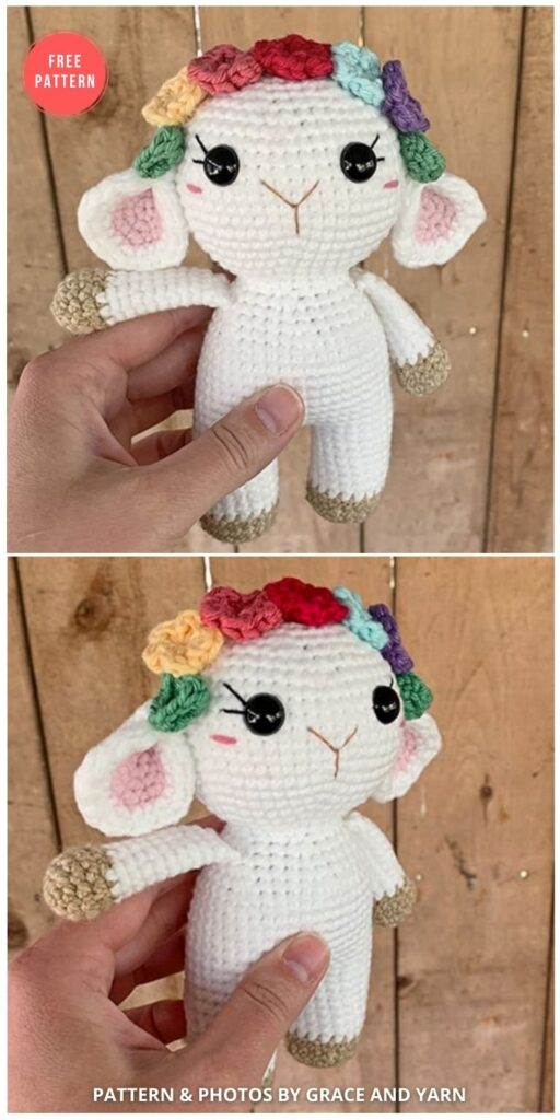 Free Mini Crochet Lamb Pattern - 13 Free Easter Spring Lamb Crochet Patterns