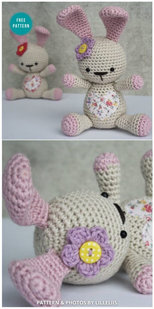 Funny Bunny - 16 Free Amigurumi Bunny Toy Crochet Patterns