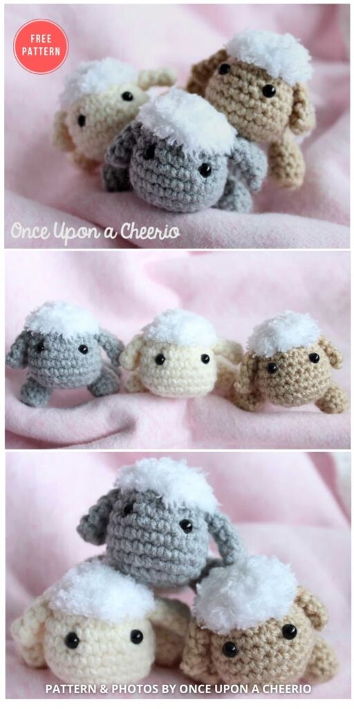 Rosemary The Lamb Crochet Pattern - 13 Free Easter Spring Lamb Crochet Patterns