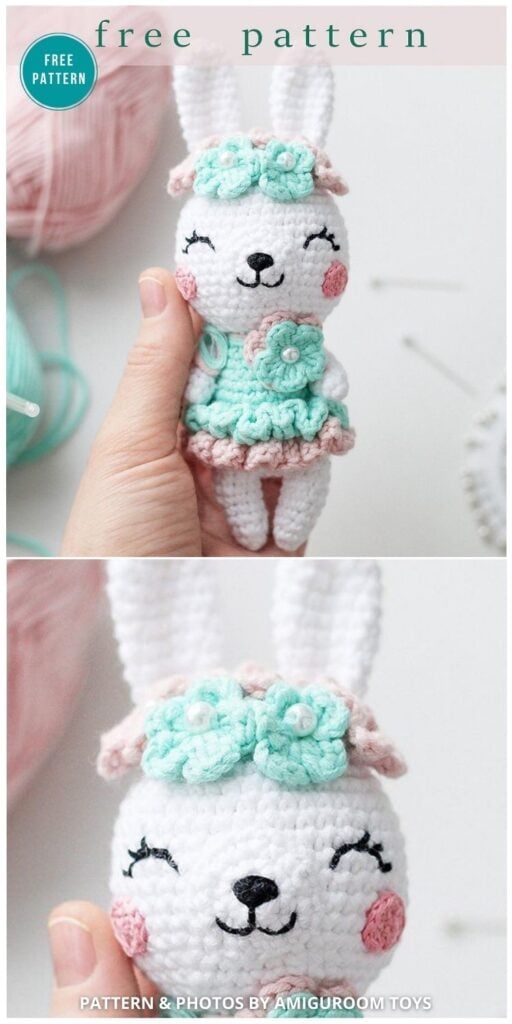 Spring Bunny Crochet Patterns - 16 Free Amigurumi Bunny Toy Crochet Patterns