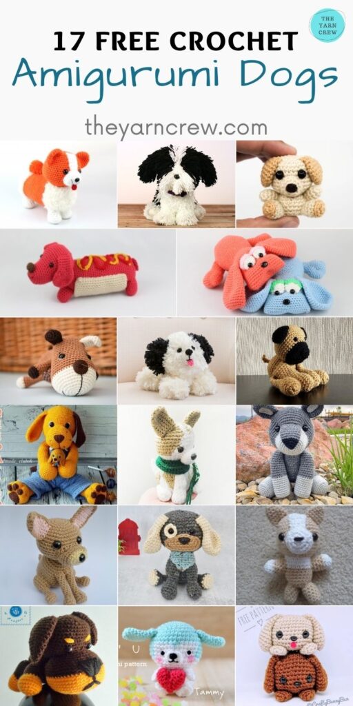 17 Free Crochet Amigurumi Dogs - PINTEREST 2
