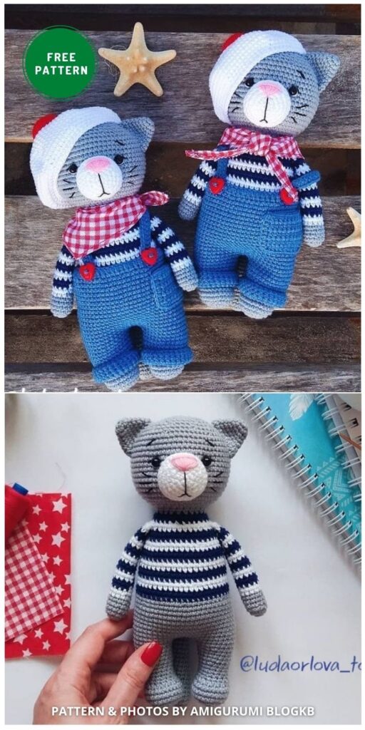 Amigurumi Cat - 14 Free Amigurumi Cat Crochet Patterns