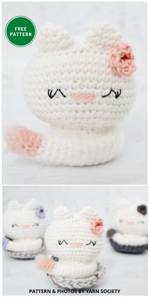 Kai The Kitty - 14 Free Amigurumi Cat Crochet Patterns