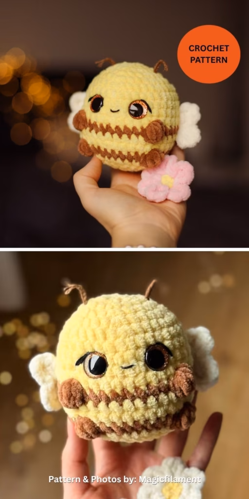 Bumble Bee - 15 Cute & Easy Amigurumi Bee Crochet Patterns