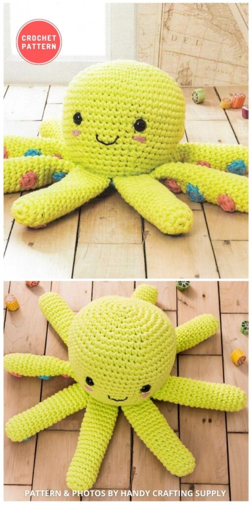 Octopus Amigurumi - 11 Amigurumi Octopus Toys Crochet Patterns For Babies PIN