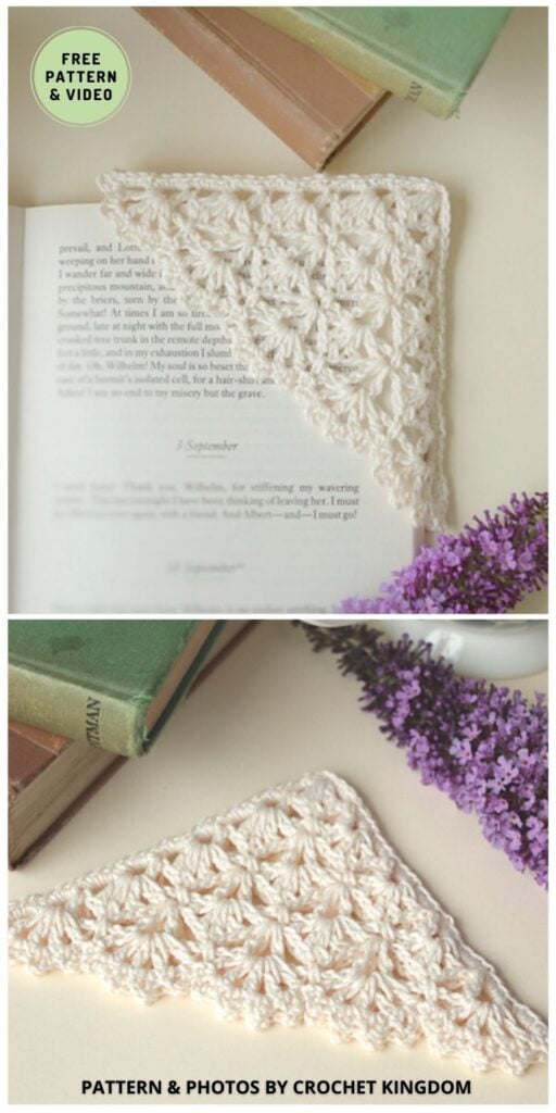 Crochet Lotte Lace Bookmark - 6 Free Crochet Bookmark Patterns Gift Ideas