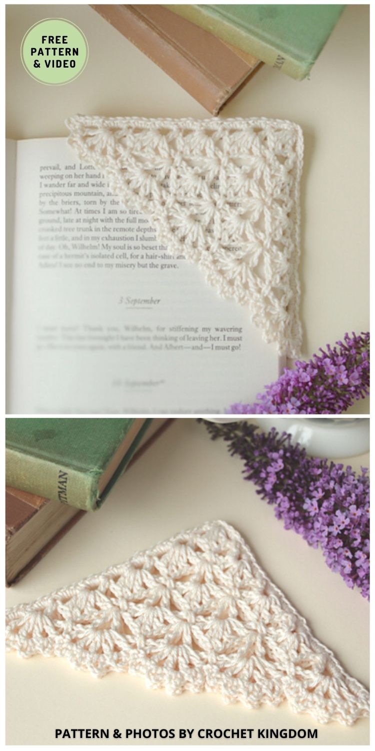 Crochet Lotte Lace Bookmark - 6 Free Crochet Bookmark Patterns Gift Ideas