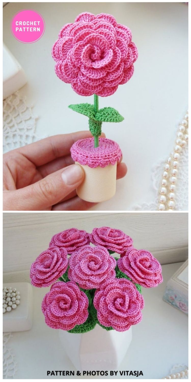 8 Gorgeous Crochet Flower Decorations For Your Wedding - The Yarn Crew
