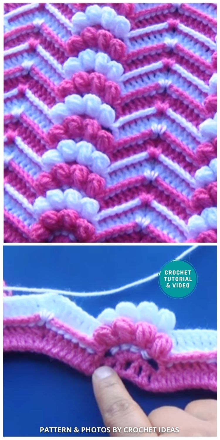 Crochet Zigzag Stitch - 6 Different Crochet Zigzag Stitch Patterns For Blankets