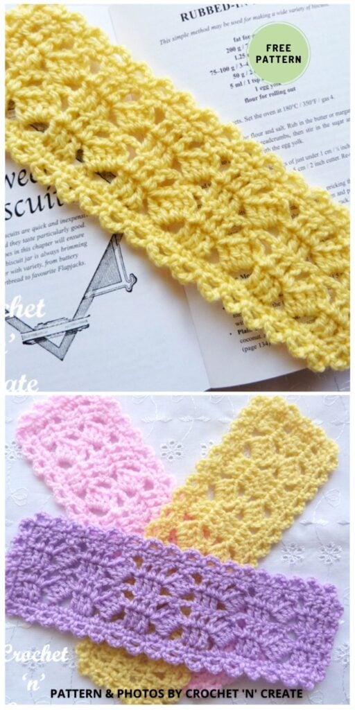 Little Boxes Crochet Bookmark - 6 Free Crochet Bookmark Patterns Gift Ideas