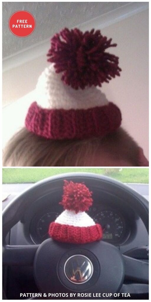 Where’s Wally Mini Hat - 6 Free & Quick Crochet Where's Wally Hat Patterns