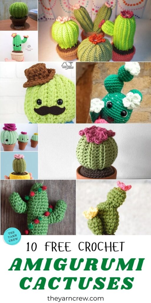 10 Free Crochet Amigurumi Cactuses PIN 3