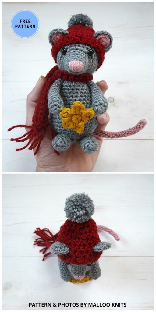 Crochet Mouse - 9 Perfect Crochet Rat Toy Ideas For Kids & Pets