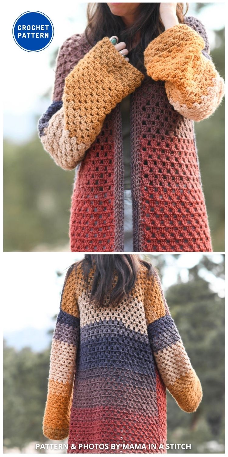 10 Chic Crochet Lacy Cardigans For The Summer - The Yarn Crew