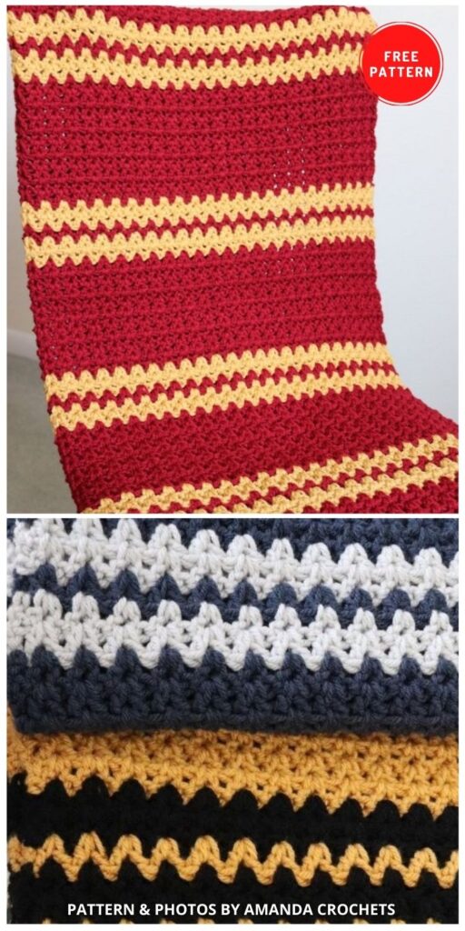 Harry Potter Inspired Blanket - 5 Magical Harry Potter Blanket Crochet Ideas