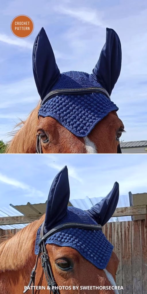 Horse Bonnet Pattern - 5 Best Crochet Fly Bonnet Patterns For Horse Or Pony - The Yarn Crew