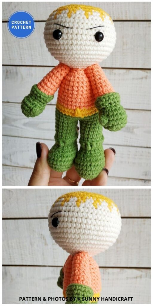 Crochet Pattern Aquaman - 12 Awesome Crochet DC Character Superhero Patterns For Your Kid