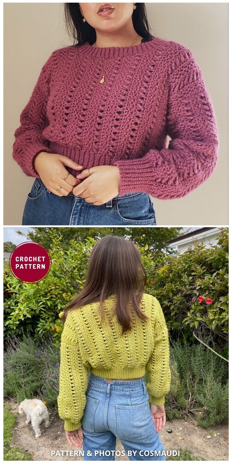 Katia Sweater - 12 Trendy Crochet Sweater Patterns For Women Ideas