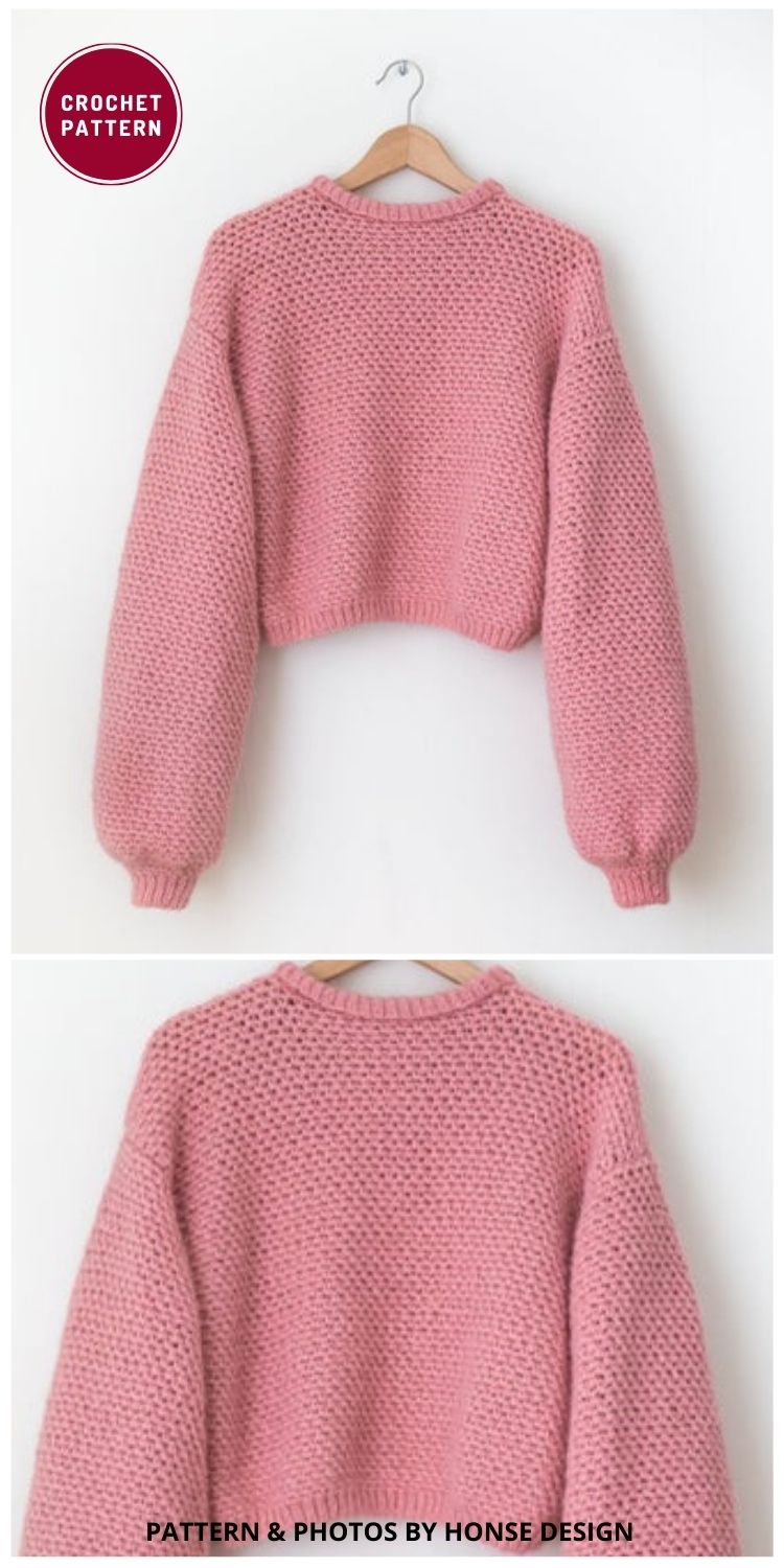 Matriarch Sweater - 12 Trendy Crochet Sweater Patterns For Women Ideas