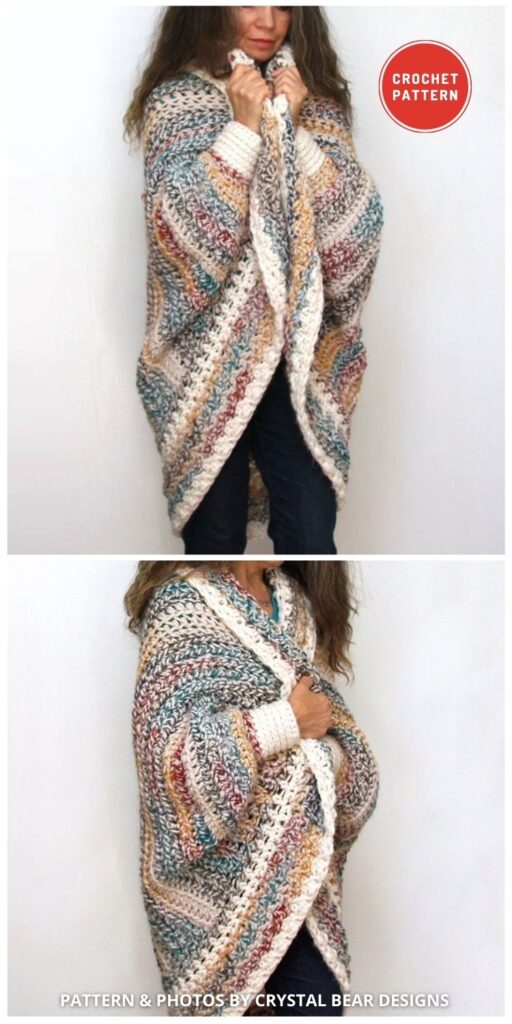 Chunky Crochet Shrug - 7 Comfy & Stylish Crochet Shrug Patterns For Women