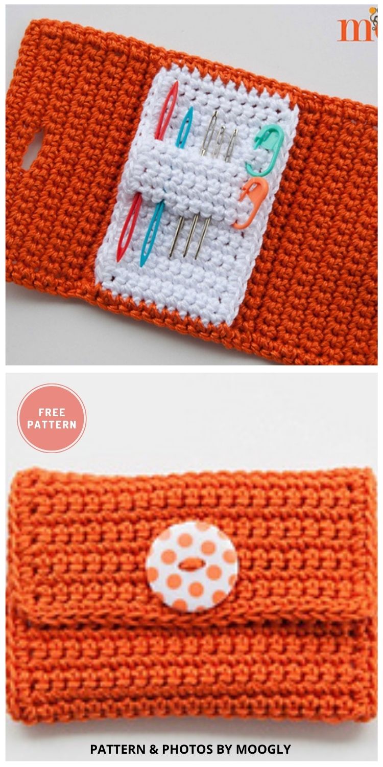 Nifty Needle Case - 10 Free Crochet Hook Case, Pouch & Holder Patterns To Make