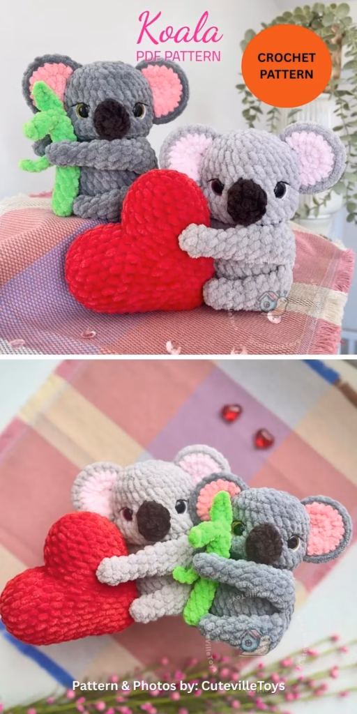 Koala Amigurumi - 9 Most Lovable Crochet Koala Patterns For Kids (2)