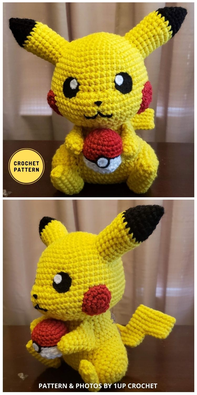 Pikachu Amigurumi - 11 Cutest Amigurumi Pikachu Crochet Patterns