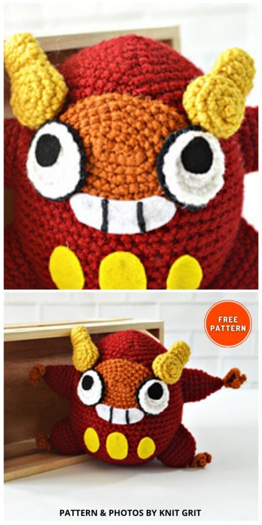 Pokémon Darumaka Amigurumi - 7 Best Crochet Fire Pokemon Patterns You’ll Want to Make