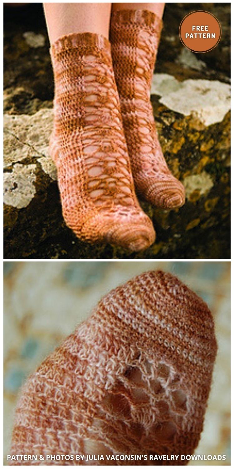 Sweet Feet - 12 Best Free Crochet Sock Patterns For Cozy Winter