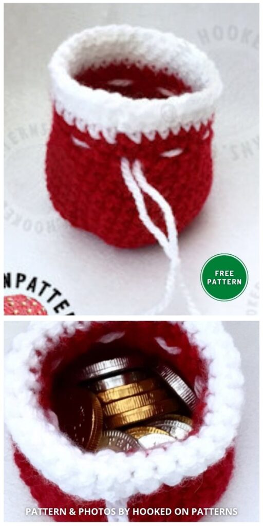 Crochet Santa Sack - 8 Free Christmas Gift Bag Crochet Patterns