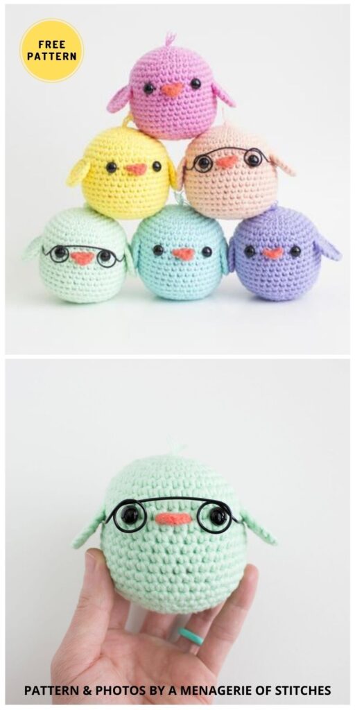 12 Free Amigurumi Easter Chick Crochet Patterns - The Yarn Crew